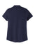 Sport-Tek LST530 Womens Strive Moisture Wicking Short Sleeve Polo Shirt True Navy Blue Flat Back