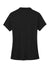 Sport-Tek LST535 Womens Sideline Moisture Wicking Short Sleeve Polo Shirt Black Flat Back