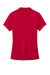 Sport-Tek LST535 Womens Sideline Moisture Wicking Short Sleeve Polo Shirt Deep Red Flat Back