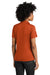 Sport-Tek LST550 Womens Competitor Moisture Wicking Short Sleeve Polo Shirt Deep Orange Model Back