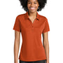 Sport-Tek Womens Competitor Moisture Wicking Short Sleeve Polo Shirt - Deep Orange - NEW