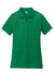 Sport-Tek LST550 Womens Competitor Moisture Wicking Short Sleeve Polo Shirt Kelly Green Flat Front