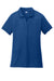 Sport-Tek LST550 Womens Competitor Moisture Wicking Short Sleeve Polo Shirt True Royal Blue Flat Front