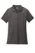 Sport-Tek LST550 Womens Competitor Moisture Wicking Short Sleeve Polo Shirt Iron Grey Flat Front