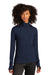 Sport-Tek LST560 Womens Flex Fleece Moisture Wicking Full Zip Sweatshirt True Navy Blue Model Front