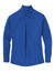 Sport-Tek LST560 Womens Flex Fleece Moisture Wicking Full Zip Sweatshirt True Royal Blue Flat Back