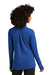 Sport-Tek LST560 Womens Flex Fleece Moisture Wicking Full Zip Sweatshirt True Royal Blue Model Back