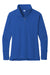 Sport-Tek LST561 Womens Flex Fleece Moisture Wicking 1/4 Zip Sweatshirt True Royal Blue Flat Front