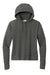 Sport-Tek LST562 Womens Sport-Wick Moisture Wicking Flex Fleece Hooded Sweatshirt Hoodie Heather Dark Grey Flat Front