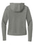 Sport-Tek LST562 Womens Sport-Wick Moisture Wicking Flex Fleece Hooded Sweatshirt Hoodie Heather Light Grey Flat Back