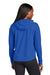 Sport-Tek LST562 Womens Sport-Wick Moisture Wicking Flex Fleece Hooded Sweatshirt Hoodie True Royal Blue Model Back