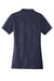 Sport-Tek LST630 Womens Tough Moisture Wicking Short Sleeve Polo Shirt True Navy Blue Flat Back