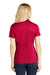 Sport-Tek LST650 Womens Sport-Wick Moisture Wicking Short Sleeve Polo Shirt Deep Red Model Back