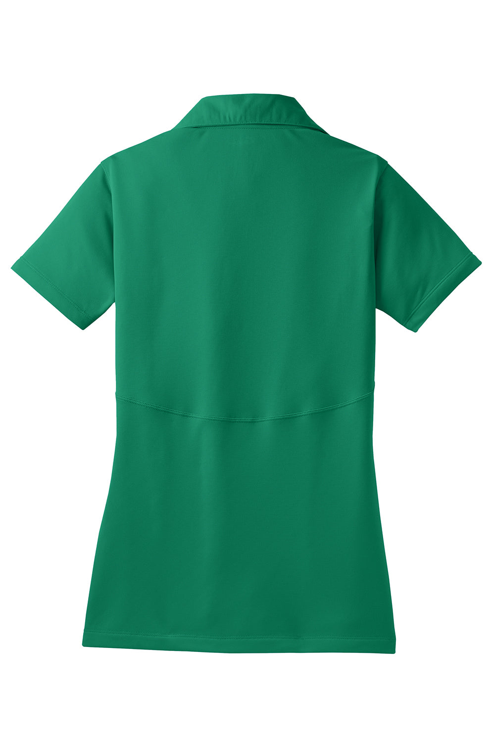 Sport-Tek LST650 Womens Sport-Wick Moisture Wicking Short Sleeve Polo Shirt Kelly Green Flat Back