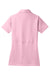 Sport-Tek LST650 Womens Sport-Wick Moisture Wicking Short Sleeve Polo Shirt Light Pink Flat Back