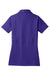 Sport-Tek LST650 Womens Sport-Wick Moisture Wicking Short Sleeve Polo Shirt Purple Flat Back