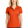 Sport-Tek Womens Sport-Wick Moisture Wicking Short Sleeve Polo Shirt - Deep Orange