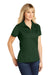 Sport-Tek LST650 Womens Sport-Wick Moisture Wicking Short Sleeve Polo Shirt Forest Green Model 3q