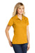 Sport-Tek LST650 Womens Sport-Wick Moisture Wicking Short Sleeve Polo Shirt Gold Model 3q