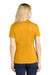 Sport-Tek LST650 Womens Sport-Wick Moisture Wicking Short Sleeve Polo Shirt Gold Model Back