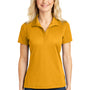 Sport-Tek Womens Sport-Wick Moisture Wicking Short Sleeve Polo Shirt - Gold