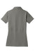 Sport-Tek LST650 Womens Sport-Wick Moisture Wicking Short Sleeve Polo Shirt Concrete Grey Flat Back