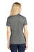 Sport-Tek LST650 Womens Sport-Wick Moisture Wicking Short Sleeve Polo Shirt Concrete Grey Model Back