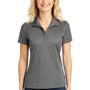 Sport-Tek Womens Sport-Wick Moisture Wicking Short Sleeve Polo Shirt - Concrete Grey