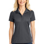 Sport-Tek Womens Sport-Wick Moisture Wicking Short Sleeve Polo Shirt - Iron Grey