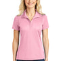 Sport-Tek Womens Sport-Wick Moisture Wicking Short Sleeve Polo Shirt - Light Pink