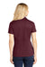 Sport-Tek LST650 Womens Sport-Wick Moisture Wicking Short Sleeve Polo Shirt Maroon Model Back