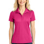 Sport-Tek Womens Sport-Wick Moisture Wicking Short Sleeve Polo Shirt - Raspberry Pink