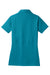 Sport-Tek LST650 Womens Sport-Wick Moisture Wicking Short Sleeve Polo Shirt Tropic Blue Flat Back