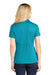 Sport-Tek LST650 Womens Sport-Wick Moisture Wicking Short Sleeve Polo Shirt Tropic Blue Model Back