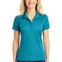 Sport-Tek Womens Sport-Wick Moisture Wicking Short Sleeve Polo Shirt - Tropic Blue