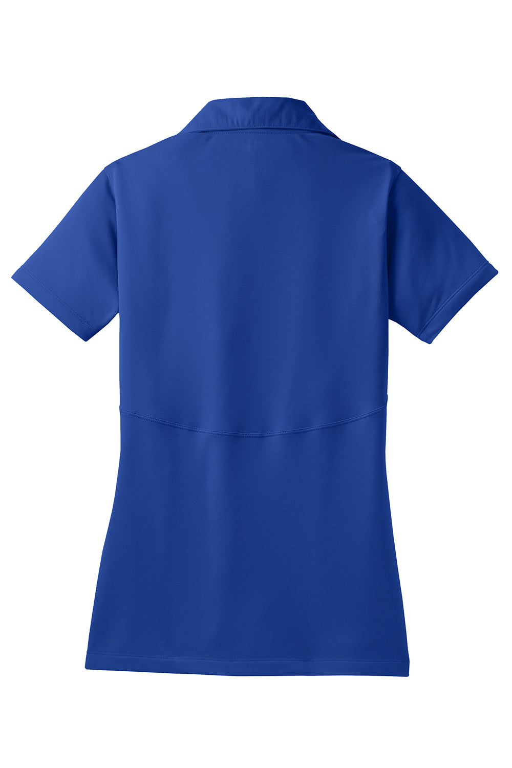 Sport-Tek LST650 Womens Sport-Wick Moisture Wicking Short Sleeve Polo Shirt True Royal Blue Flat Back