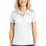 Sport-Tek Womens Sport-Wick Moisture Wicking Short Sleeve Polo Shirt - White