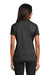 Sport-Tek LST652 Womens Sport-Wick Moisture Wicking Short Sleeve Polo Shirt Iron Grey/Black Model Back