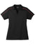 Sport-Tek LST653 Womens Sport-Wick Moisture Wicking Short Sleeve Polo Shirt Black/True Red Flat Front