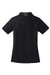 Sport-Tek LST655 Womens Sport-Wick Moisture Wicking Short Sleeve Polo Shirt Black/Iron Grey Flat Back