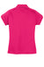 Sport-Tek LST659 Womens Sport-Wick Moisture Wicking Short Sleeve Polo Shirt Raspberry Pink Flat Back