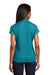 Sport-Tek LST659 Womens Sport-Wick Moisture Wicking Short Sleeve Polo Shirt Tropic Blue Model Back