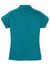 Sport-Tek LST659 Womens Sport-Wick Moisture Wicking Short Sleeve Polo Shirt Tropic Blue Flat Back