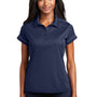 Sport-Tek Womens Sport-Wick Moisture Wicking Short Sleeve Polo Shirt - True Navy Blue