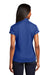 Sport-Tek LST659 Womens Sport-Wick Moisture Wicking Short Sleeve Polo Shirt True Royal Blue Model Back