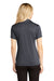 Sport-Tek LST660 Womens Heather Contender Moisture Wicking Short Sleeve Polo Shirt Heather Graphite Grey Model Back