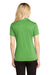 Sport-Tek LST660 Womens Heather Contender Moisture Wicking Short Sleeve Polo Shirt Heather Turf Green Model Back