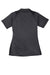 Sport-Tek LST665 Womens Heather Contender Moisture Wicking Short Sleeve Polo Shirt Heather Graphite Grey/Black Flat Back