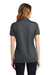 Sport-Tek LST690 Womens Active Mesh Moisture Wicking Short Sleeve Polo Shirt Iron Grey Model Back