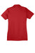 Sport-Tek LST690 Womens Active Mesh Moisture Wicking Short Sleeve Polo Shirt True Red Flat Back